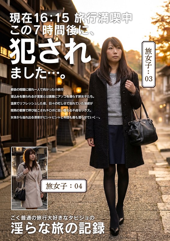 【h_1454jksr63002】｜淫らな旅の記録16:15この7時間後に、〇されました…。